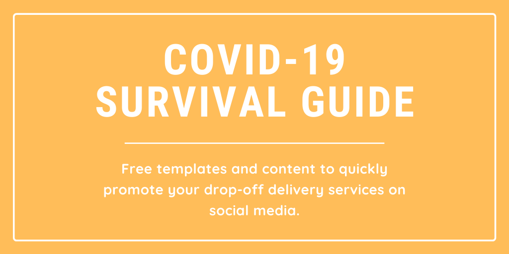 Covid-19 Social Media Survival Guide Template for Drop-Off Caterers