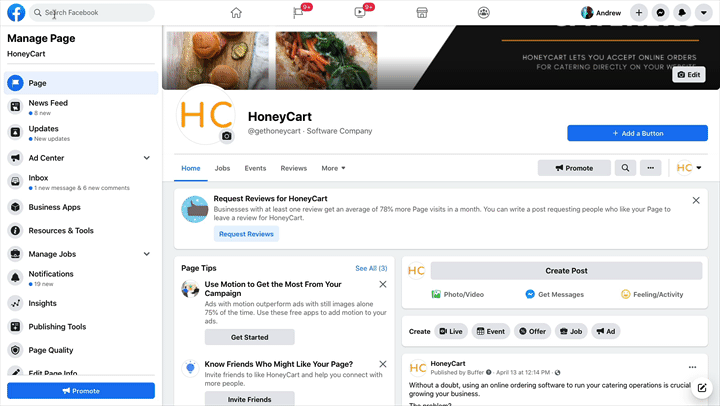 How to search for Facebook Groups in your local area to market your catering services