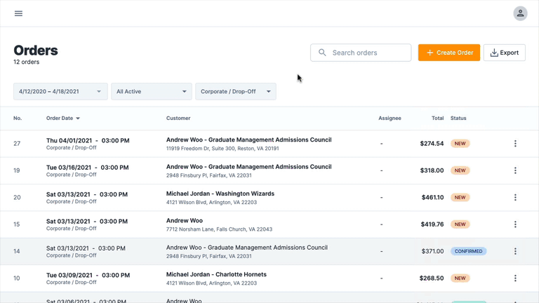 Hold off on charging the customer until after you have a chance to review and confirm their order.
