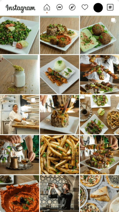 Nicholas Restaurant Instagram Feed