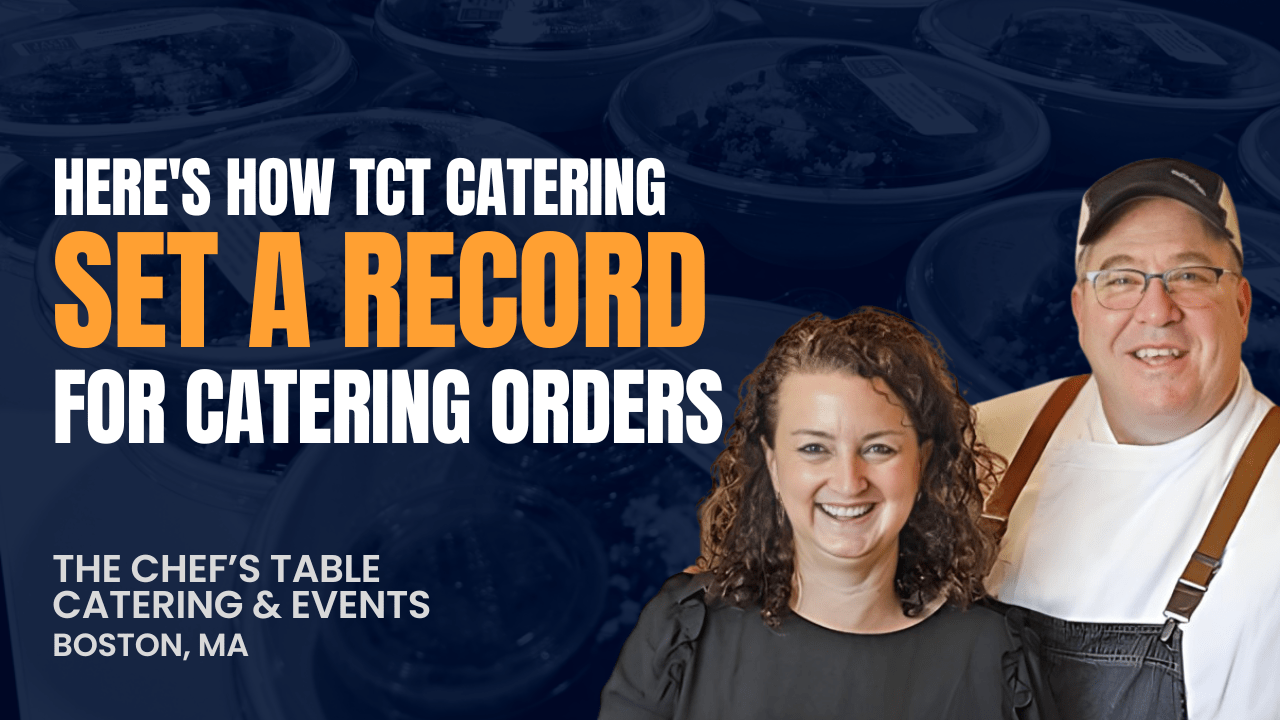 How TCT Catering Set a Record for Catering Orders