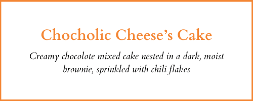 Example of how to write a caterin menu description
