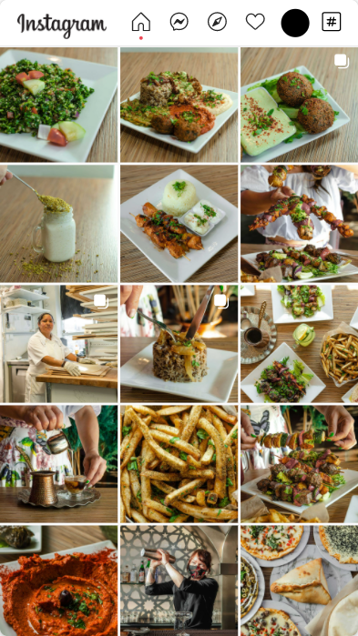 Nicholas Restaurant Instagram Feed