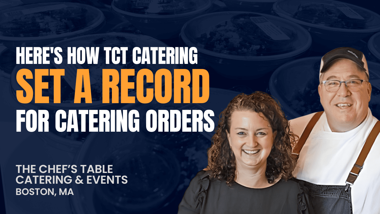 How TCT Catering Set a Record for Catering Orders
